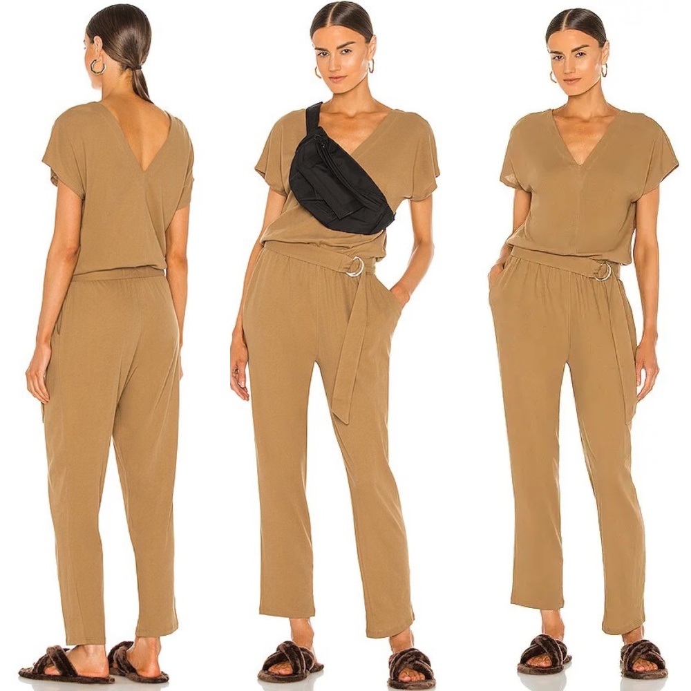 CLEARANCE ATM Anthony Thomas mellow high torsion belted jumpsuit FINAL PRICE